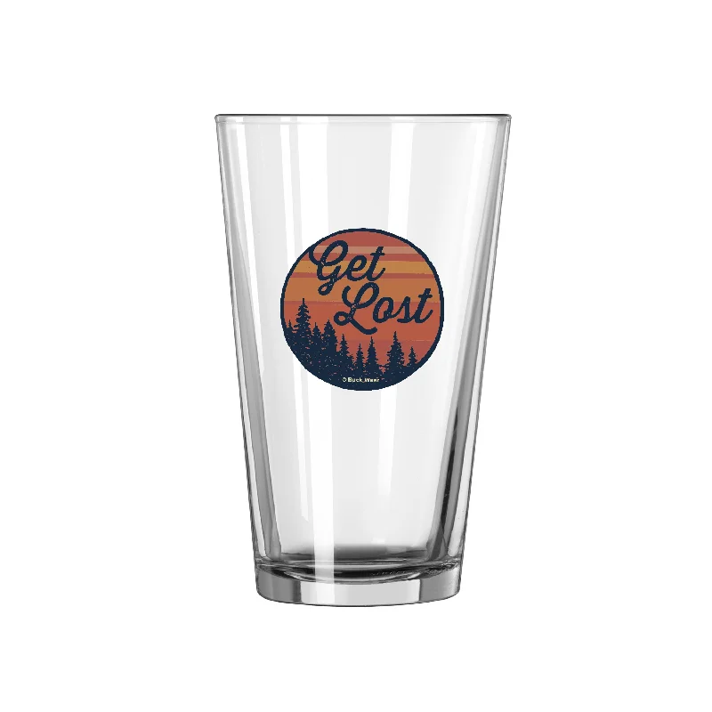 Team Mug For Personalized Event Gear-Get Lost 16oz Pint Glass