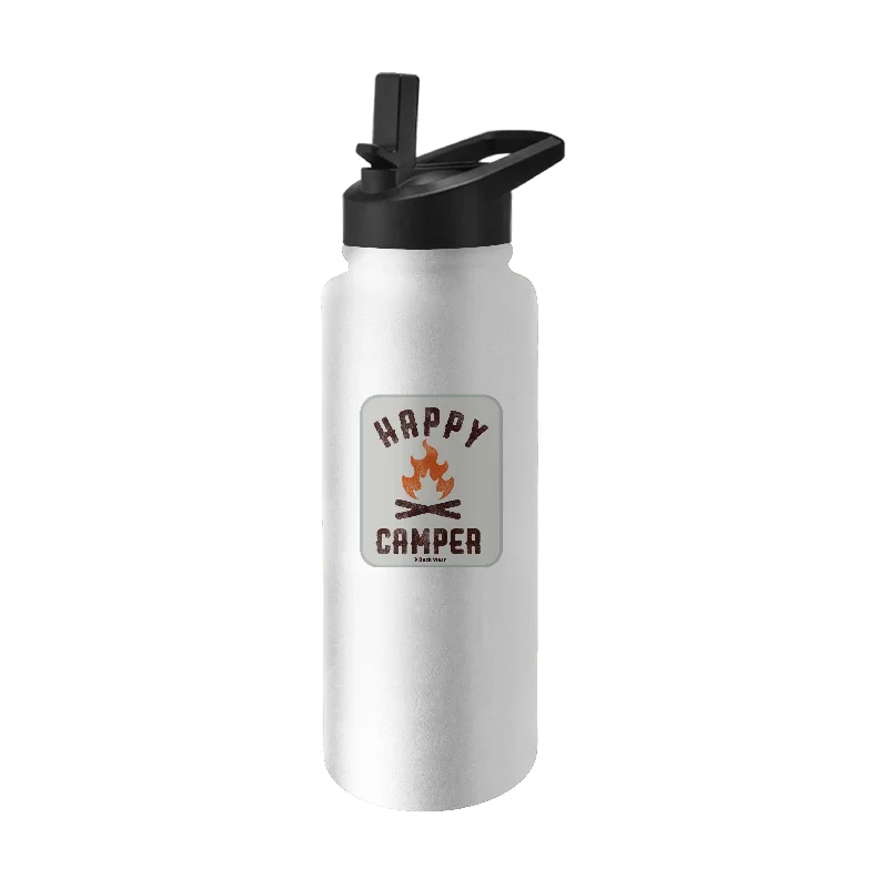 Team Mug For Custom Fan Recognition-Happy Camper 34oz Quencher Bottle