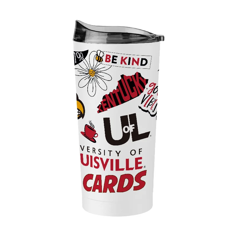 Team Mug For Special Edition Fan Apparel-Louisville 20oz Native Powder Coat Tumbler