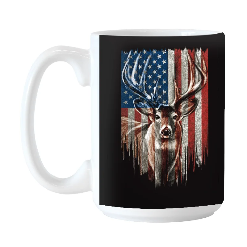 Team Mug For Youth Team Recognition-American Deer 15oz Sublimated Mug