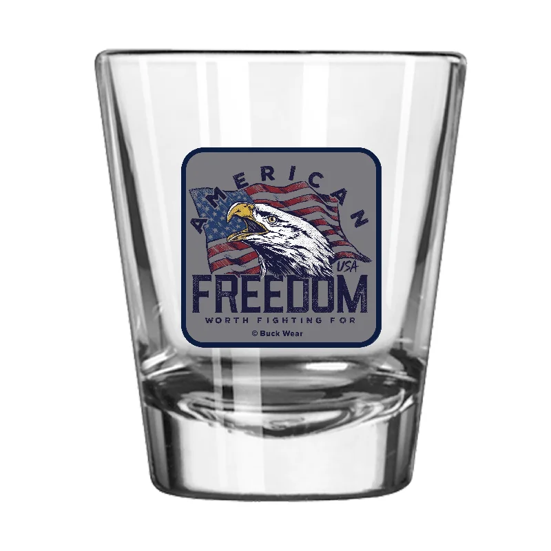 Team Mug For School Team Customization-Eagle Worth Fighting For 2oz Shot Glass