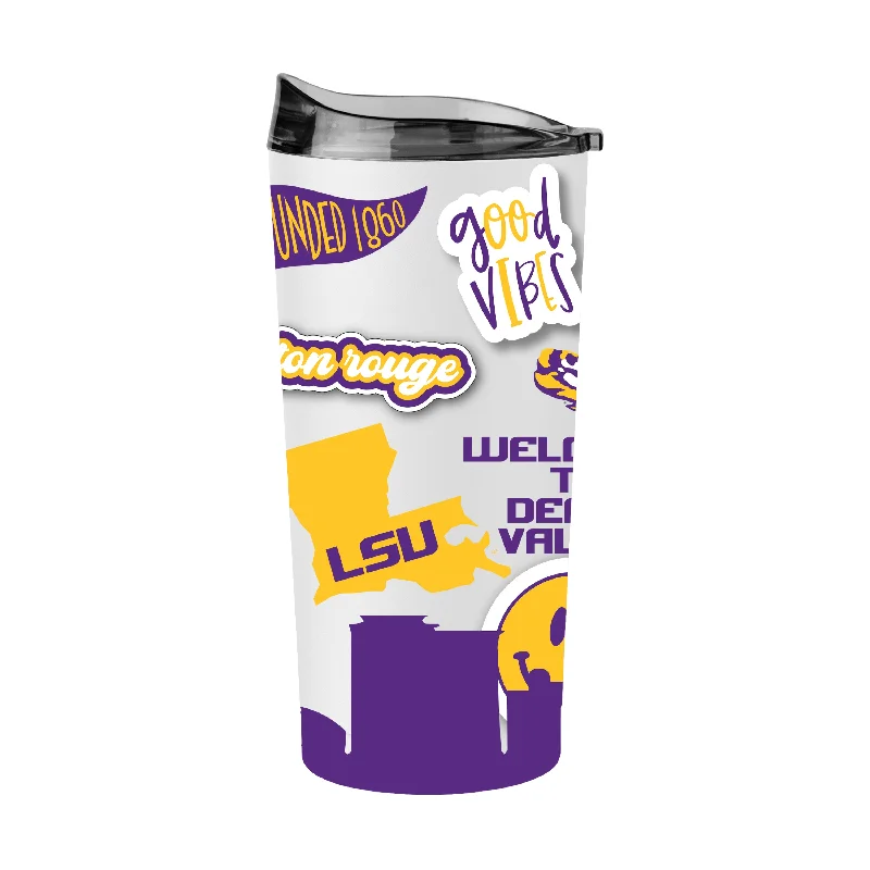 Team Mug For Group Custom Orders-LSU 20oz Native Powder Coat Tumbler