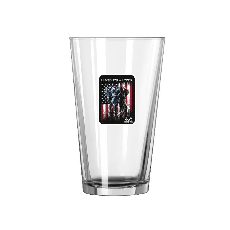 Team Mug For Event And Tournament Customization-True Dog 16oz Pint Glass