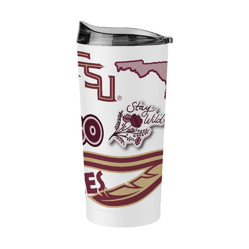 Team Mug For Exclusive Custom Team Gear-Florida State 20oz Native Powder Coat Tumbler