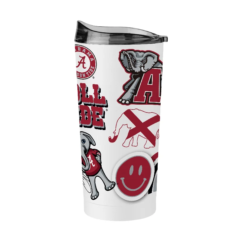 Team Mug For Custom Event Orders-Alabama 20oz Native Powder Coat Tumbler