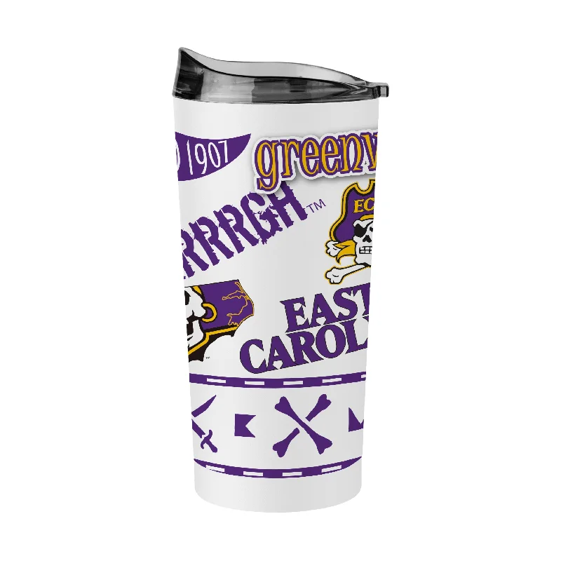 Team Mug For High-Quality Fan Gear-East Carolina 20oz Native Powder Coat Tumbler