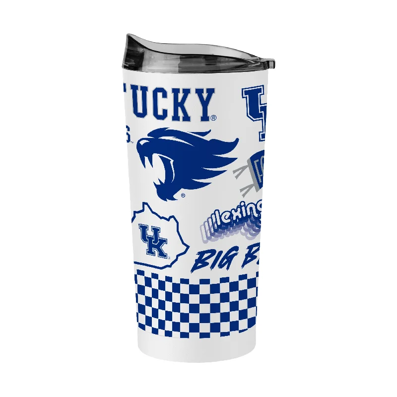 Team Mug For Alumni Fan Gear-Kentucky 20oz Native Powder Coat Tumbler