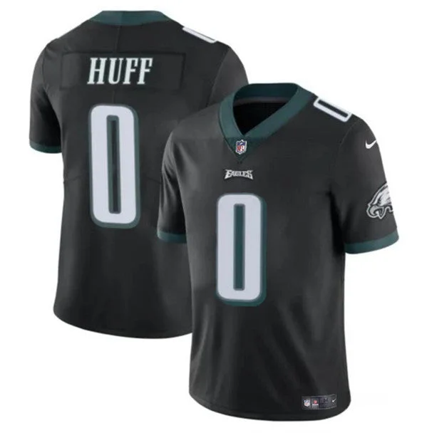 Football Jersey For Special Events-Men's Philadelphia Eagles #0 Bryce Huff Black Vapor Untouchable Limited Football Stitched Jersey