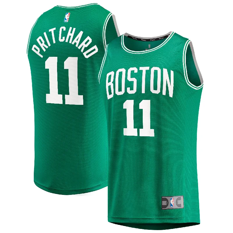 Basketball Jersey With Custom Sleeves-Payton Pritchard Boston Celtics Branded Fast Break Basketball Jersey - Icon Edition - Kelly Green