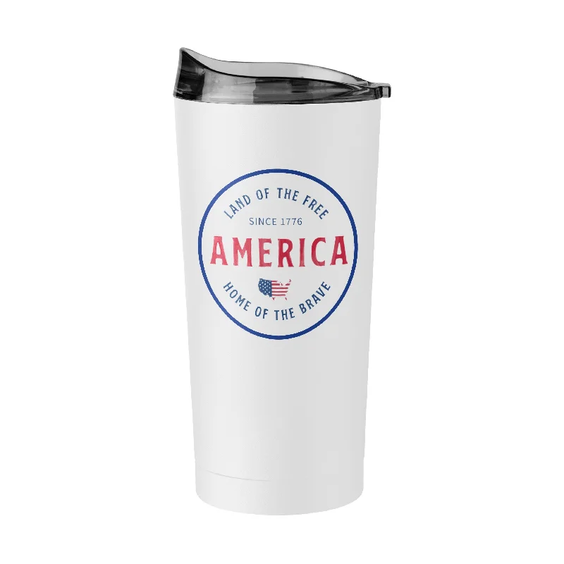 Team Mug For Official Merchandise-Land of The Free 20oz Powder Coat Tumbler