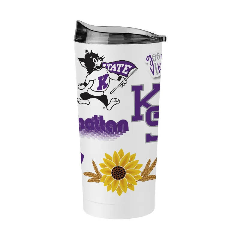 Team Mug For Custom Event Customization-Kansas State 20oz Native Powder Coat Tumbler