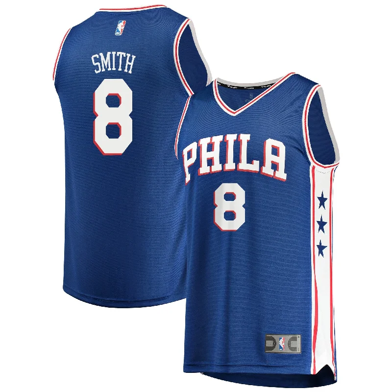 Basketball Jersey For Event Apparel Customization-Zhaire Smith Philadelphia 76ers Branded Fast Break Basketball Jersey Royal - Icon Edition