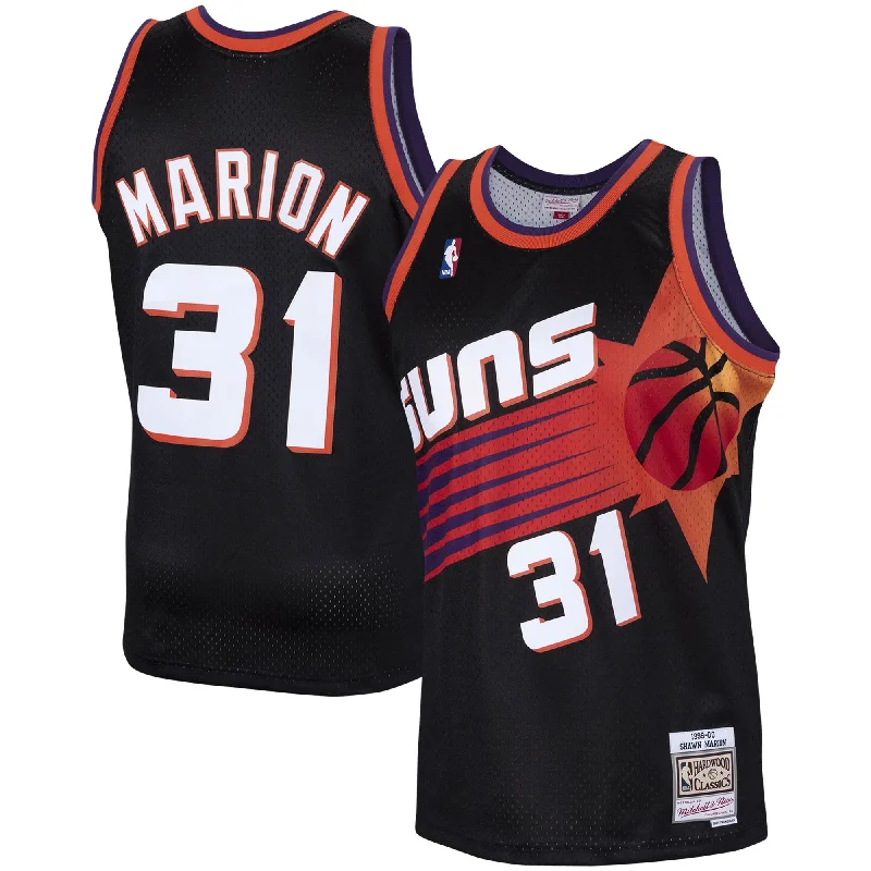 Basketball Jersey For High-Quality Customization-Shawn Marion Phoenix Suns 1999/00 Hardwood Classics Swingman Basketball Jersey - Black