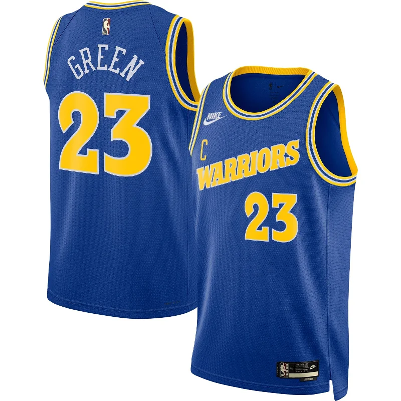 Basketball Jersey For Professional Event Gear-Draymond Green Golden State Warriors Swingman Basketball Jersey - Classic Edition - Blue