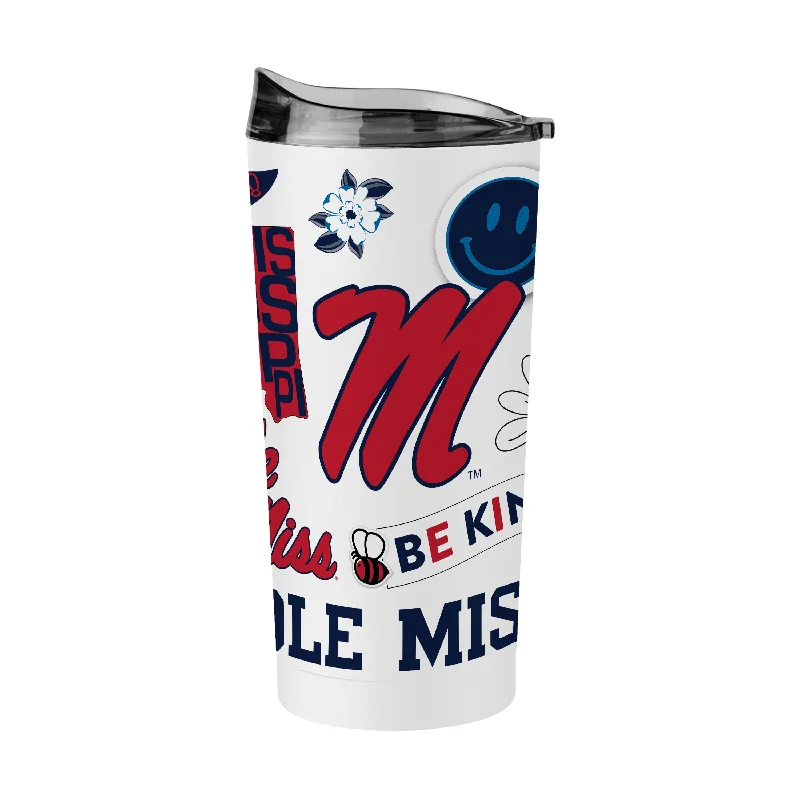 Team Mug For Team Fundraising-Ole Miss 20oz Native Powder Coat Tumbler