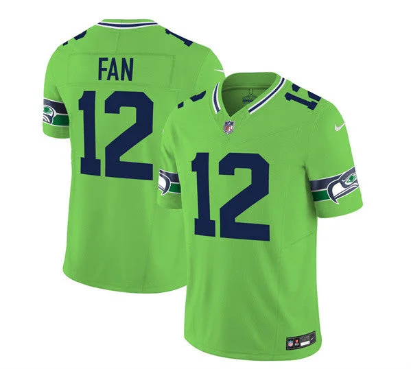 Football Jersey For College Event Merchandise-Men's Seattle Seahawks #12 Fan 2023 F.U.S.E. Green Limited Football Stitched Jersey