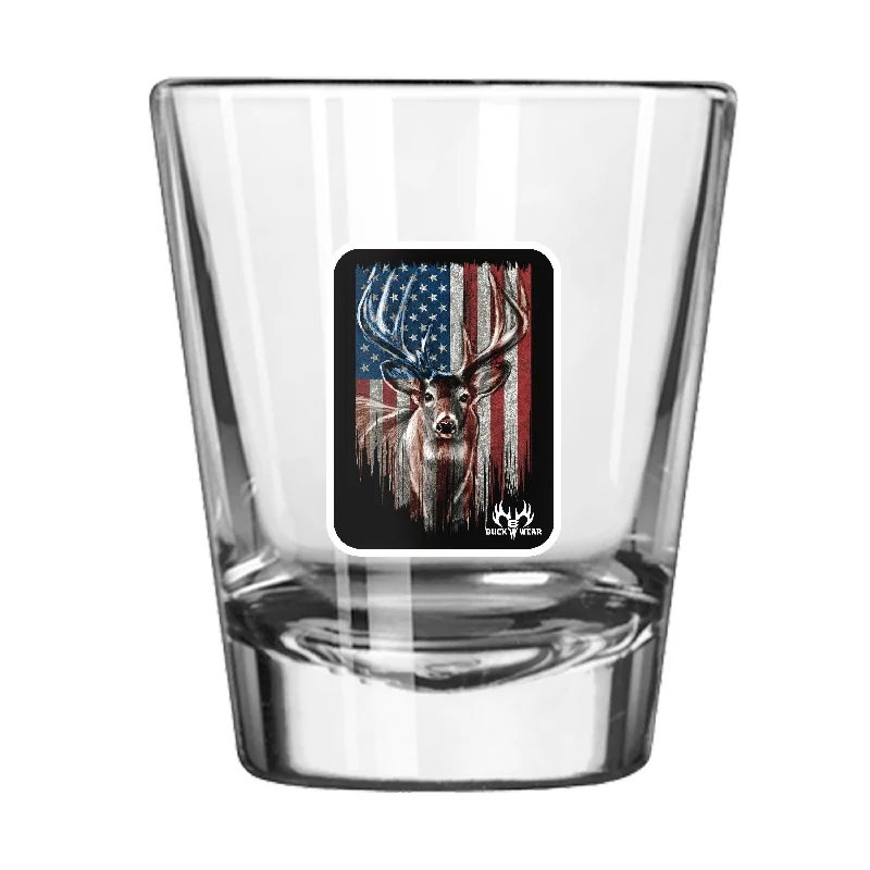 Team Mug For Official Sports Merchandise-American Deer 2oz Shot Glass