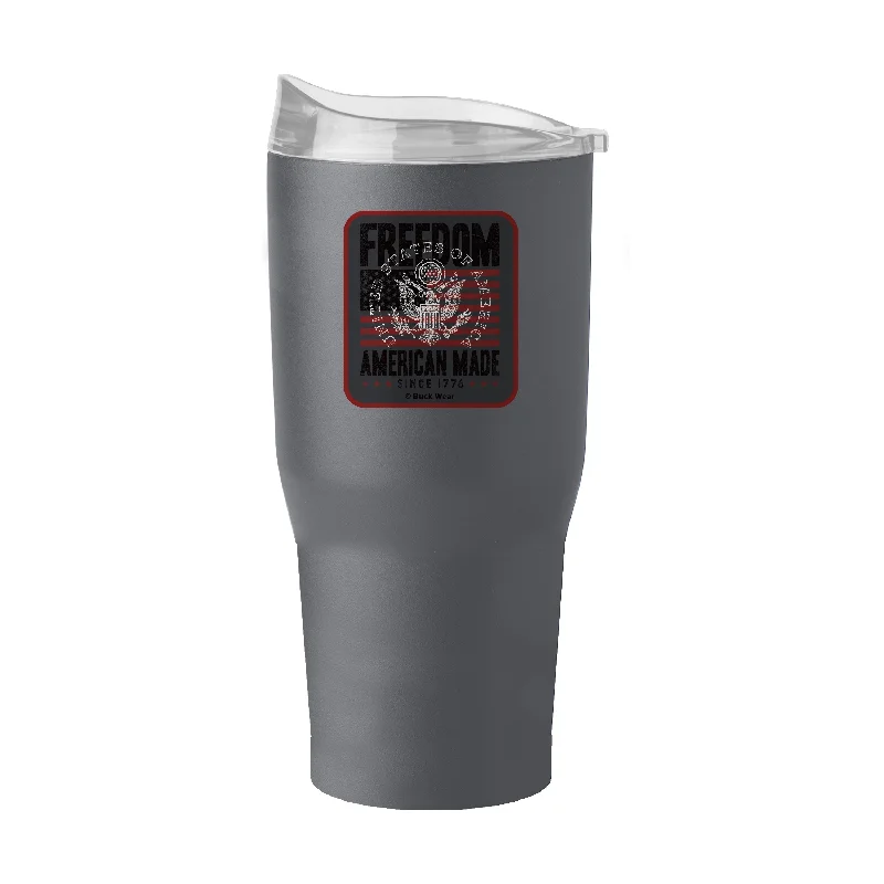 Team Mug For Custom Orders-Freedom "American Made" 30oz Powder Coat Tumbler