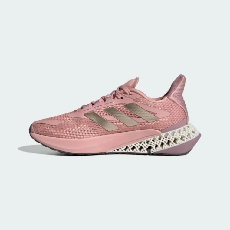 Basketball Shoes For Kids With Custom Colors-Adidas 4D Fwd_Pulse Women Running Shoes Mauve/Beige