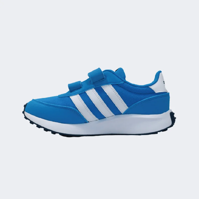 Basketball Shoes For Style And Comfort-Adidas 70S Ps-Boys Running Shoes Blue Rush