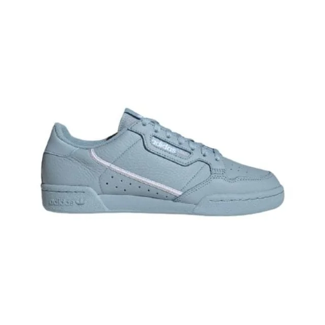 Basketball Shoes With Anti-Slip Grip-Adidas Continental 80 Men Original Shoes Light Blue Ee4145