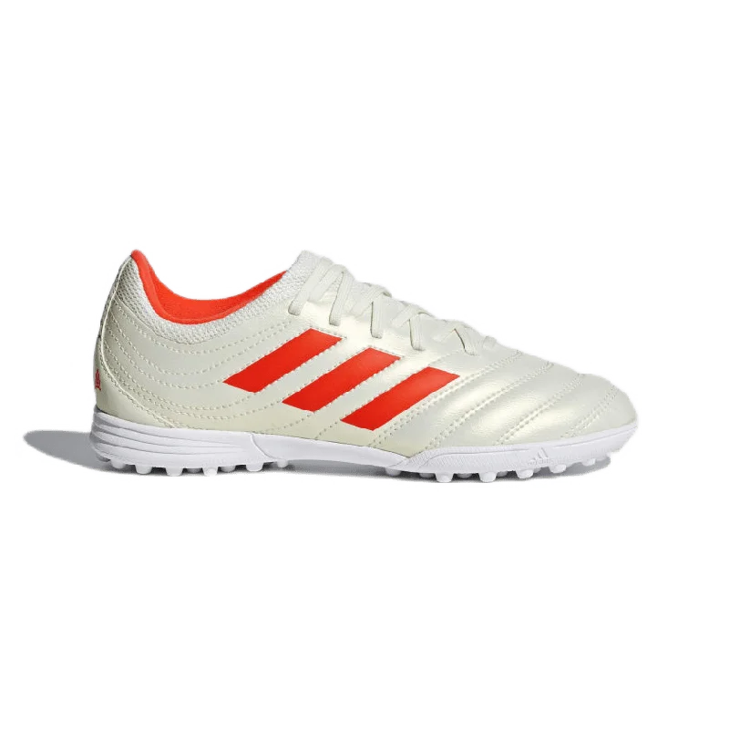 Basketball Shoes For Custom Fan Apparel-Adidas Copa 19.3 Turf Boots Ps/Gs-Boys Turf Shoes Orange Gold  D98084