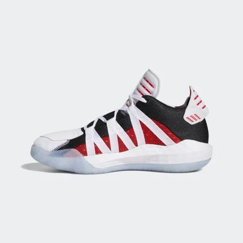 Basketball Shoes With Custom Embroidery-Adidas Dame 6 Men Basketball Shoes Red / White