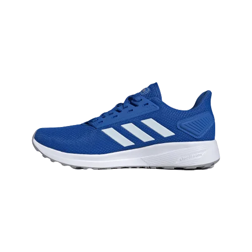 Basketball Shoes For Indoor Courts-Adidas Duramo 9 Men Running Shoes Blue /White