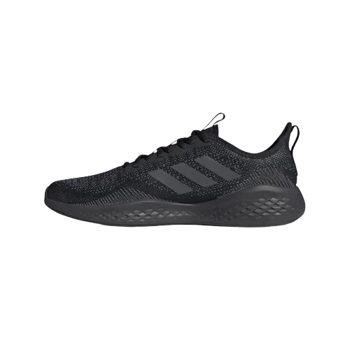 Basketball Shoes For Guards-Adidas Fluidflow Men Running Shoes Black/Grey