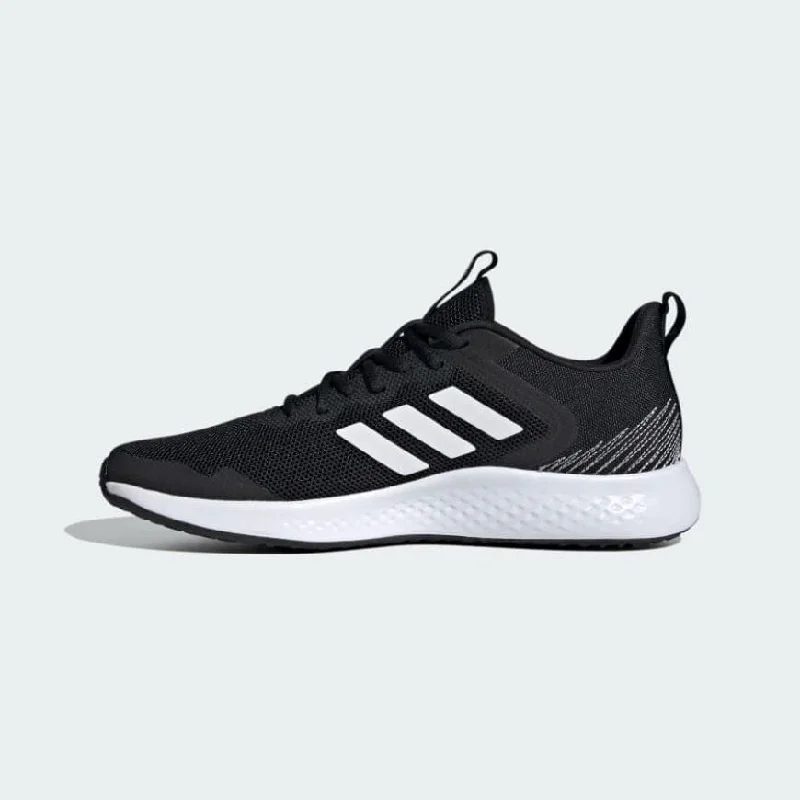 Basketball Shoes For Custom Player Designs-Adidas Fluidstreet Men Running Shoes Black/White