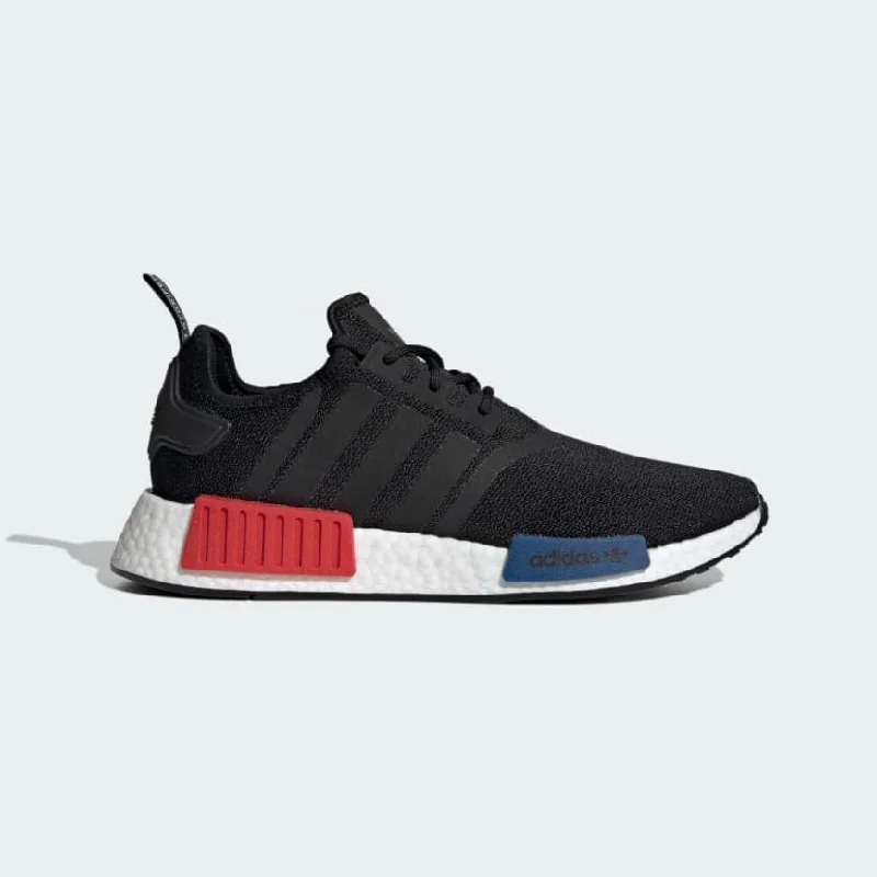 Basketball Shoes With Traction For Quick Movements-Adidas Nmd_R1 Men Original Shoes Black