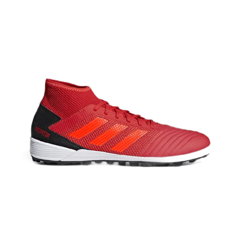 Basketball Shoes For Indoor Court Players-Adidas Predator Tango 19.3 Turf Boots Men Turf Shoes Red  D97962