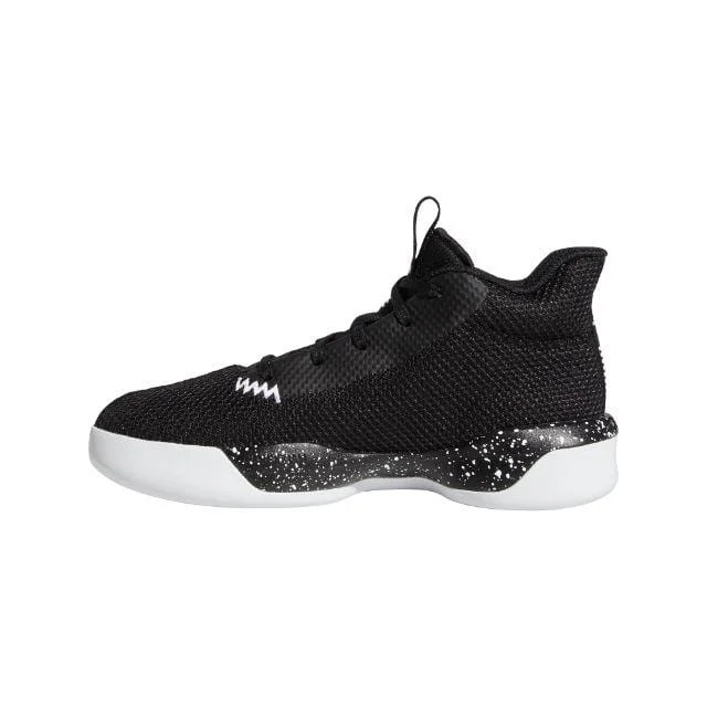 Basketball Shoes For College Students-Adidas Pro Next 2019 K Wid Gs-Boys Basketball Shoes Black Eh3061