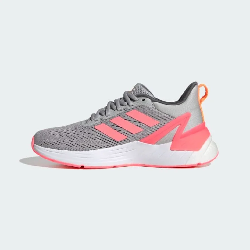 Basketball Shoes For Running-Adidas Response Super 2.0 Girls Running Shoes Grey/Pink