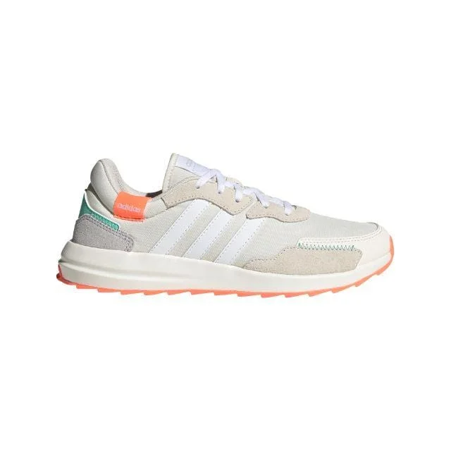 Basketball Shoes For Personal Style-Adidas Retrorun Women Lifestyle Shoes White/Coral Eh1858