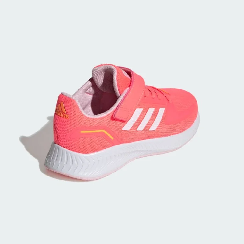 Basketball Shoes For Fan Merchandise-Adidas Runfalcon 2.1 Ps-Girls Running Shoes Acid Red