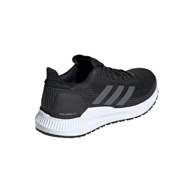 Basketball Shoes For Custom Style-Adidas Solar Blaze W Women Running Shoes Black Ef0820