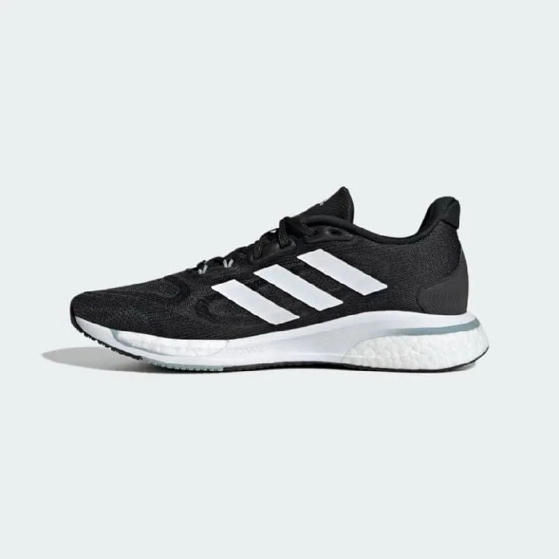 Basketball Shoes For Point Guards-Adidas Supernova+ Women Running Shoes Black/White