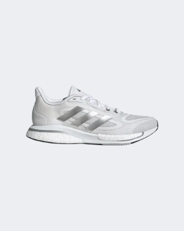 Basketball Shoes For Footwear Customization-Adidas Supernova+ Women Running Shoes White/Silver