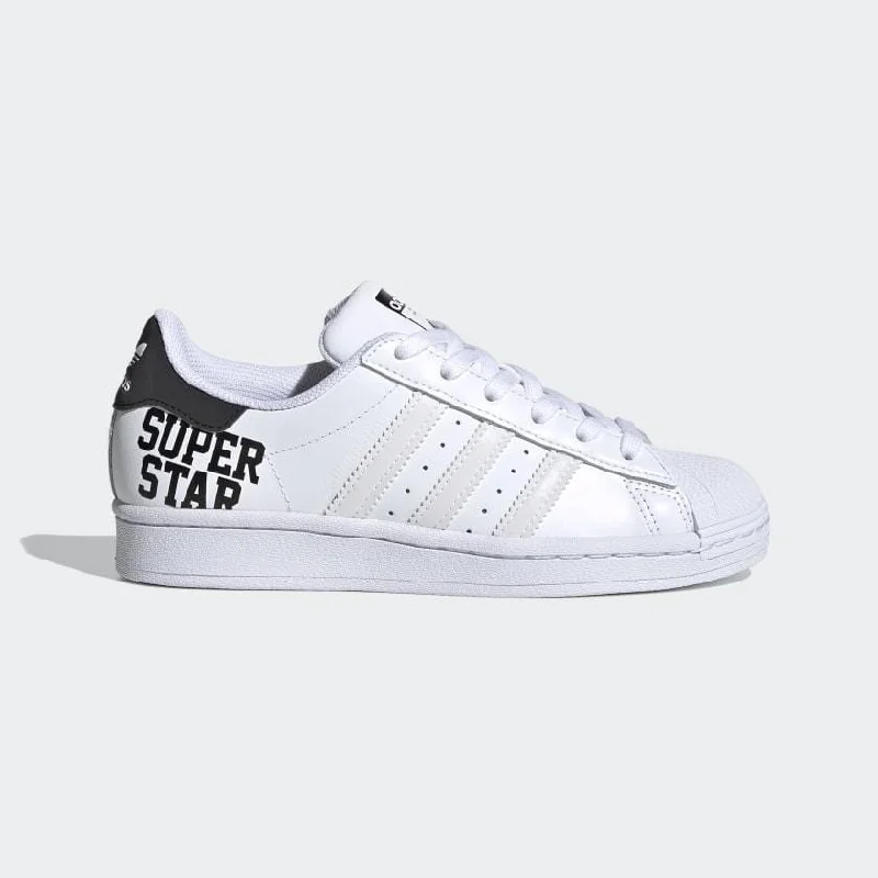 Basketball Shoes With Custom Logo-Adidas Superstar Kids-Unisex Original Shoes White/Black