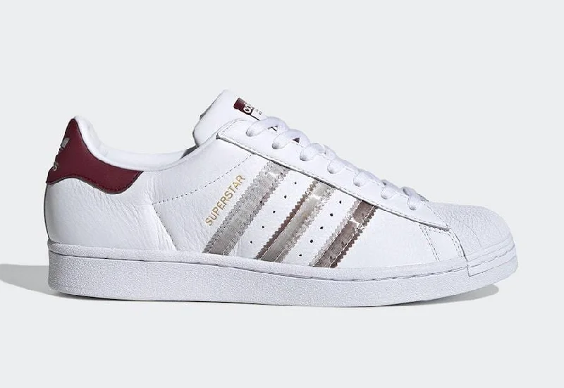 Basketball Shoes For Custom Orders-Adidas Superstar Men Original Shoes Ftwwht/Cburgu/Gretwo