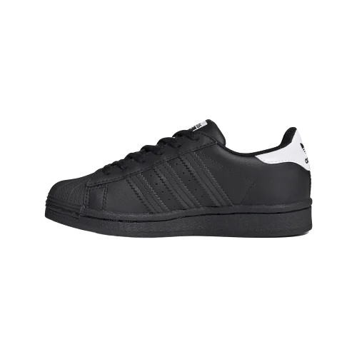 Basketball Shoes For Outdoor Courts-Adidas Superstar Ps-Boys Original Shoes Black/White