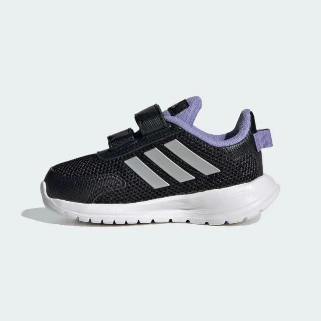 Basketball Shoes For Court Comfort-Adidas Tensaur Infant-Unisex Running Shoes Black/Purple