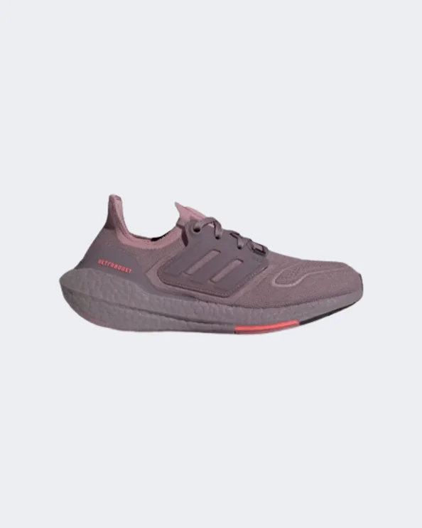 Basketball Shoes With Custom Designs-Adidas Ultraboost 22  Women Running Shoes Purple