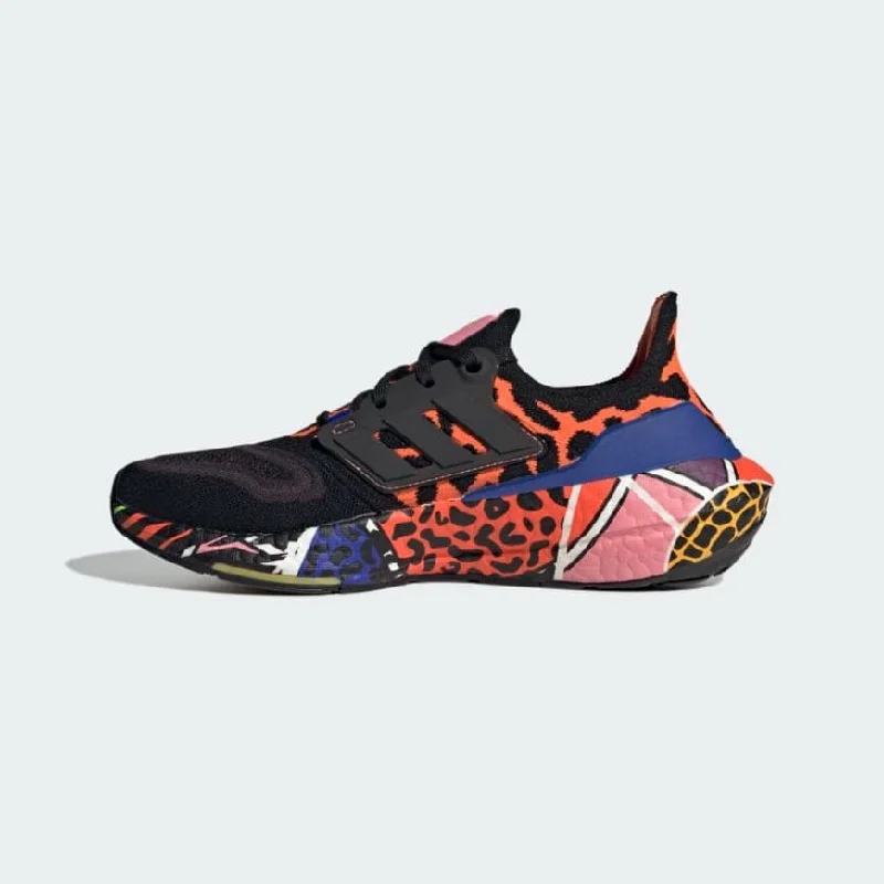 Basketball Shoes For Performance Athletes-Adidas Ultraboost 22 X Rich Mnisi Women Running Shoes Black/Multicolor