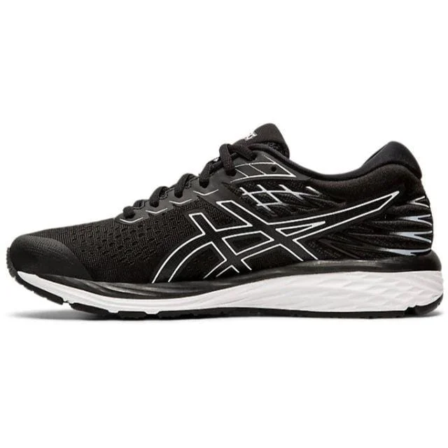 Basketball Shoes For Sports Fans And Athletes-Asics Gel-Cumulus 21 Women Running Shoes Black/White