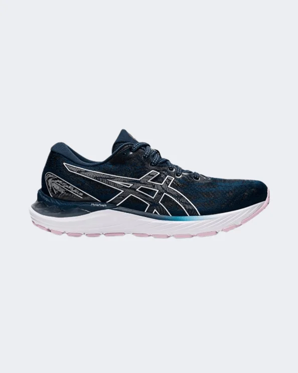 Basketball Shoes With Low-Cut Design-Asics Gel-Cumulus 23 Women Running Shoes Blue/Silver