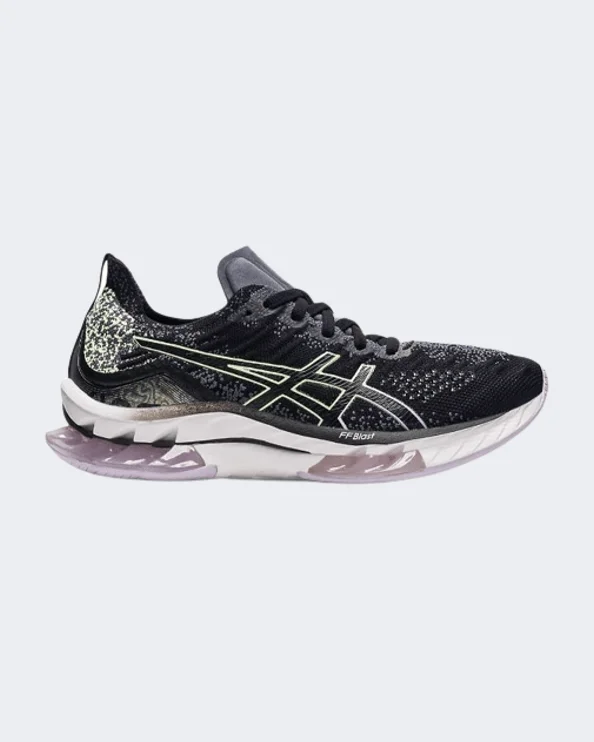 Basketball Shoes With High-Performance Cushioning-Asics Gel-Kinsei Blast Women Running Shoes Black/Yellow