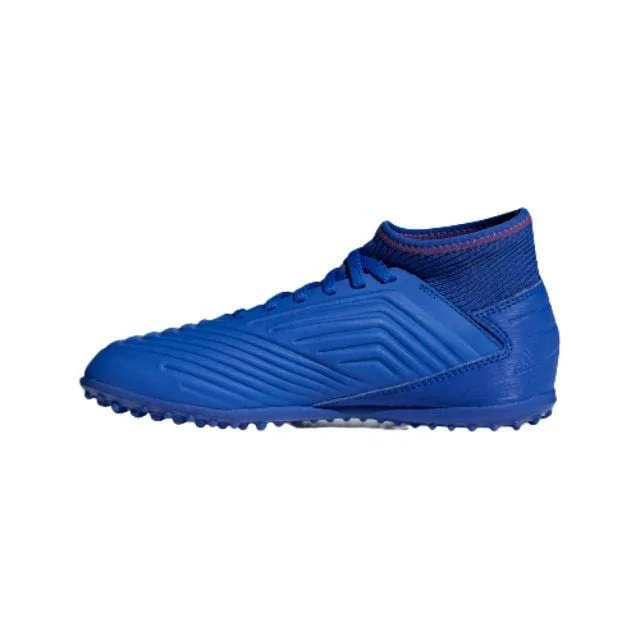 Basketball Shoes For Outdoor Court Players-Adidas Predator 19.3 Tf Ps/Gs-Boys Turf Shoes Blue Cm8546