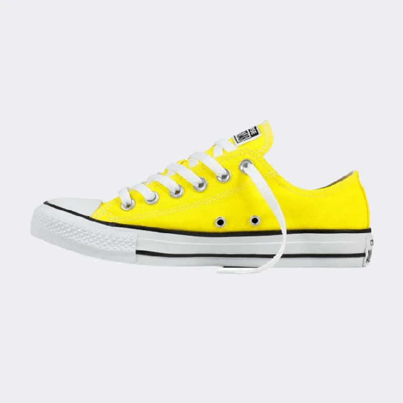 Basketball Shoes For Summer Play-Converse All Star Chuck Taylor Unisex Lifestyle Shoes Yellow